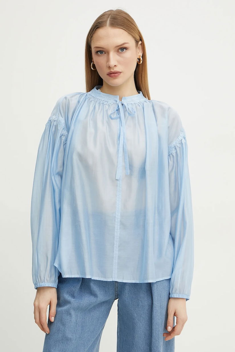 Ermanno Scervino bluza femei, neted, 56TK021ES3