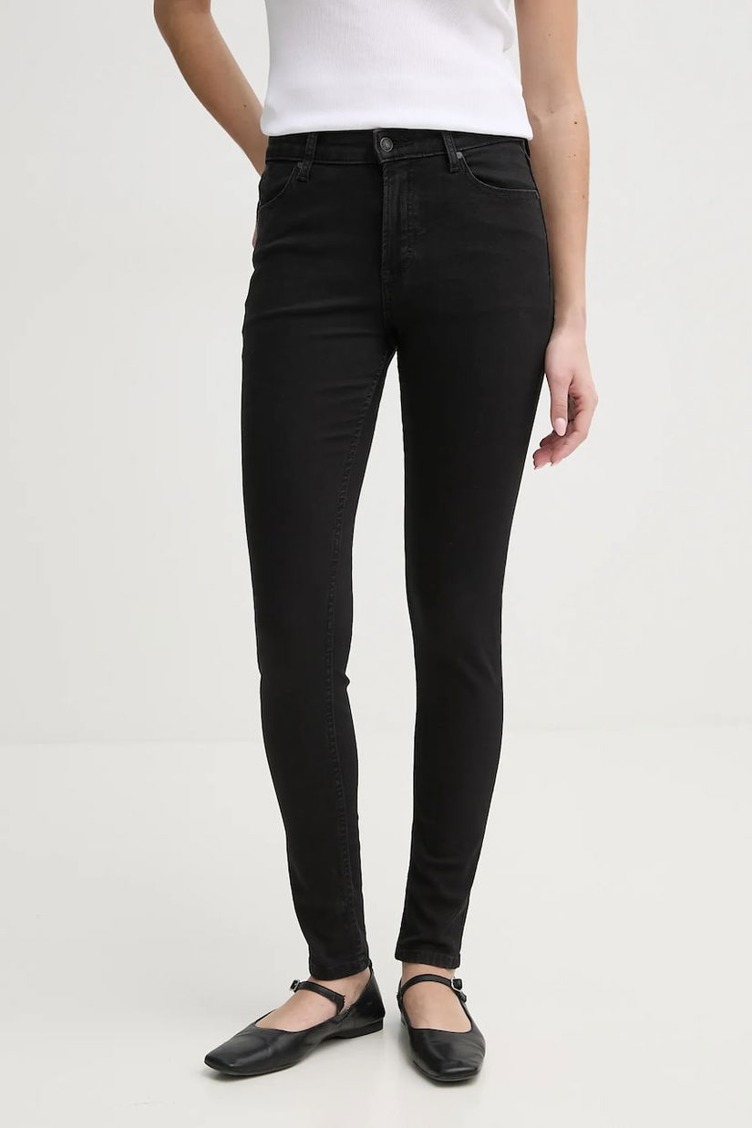 Marc O'Polo jeansi femei, culoarea negru