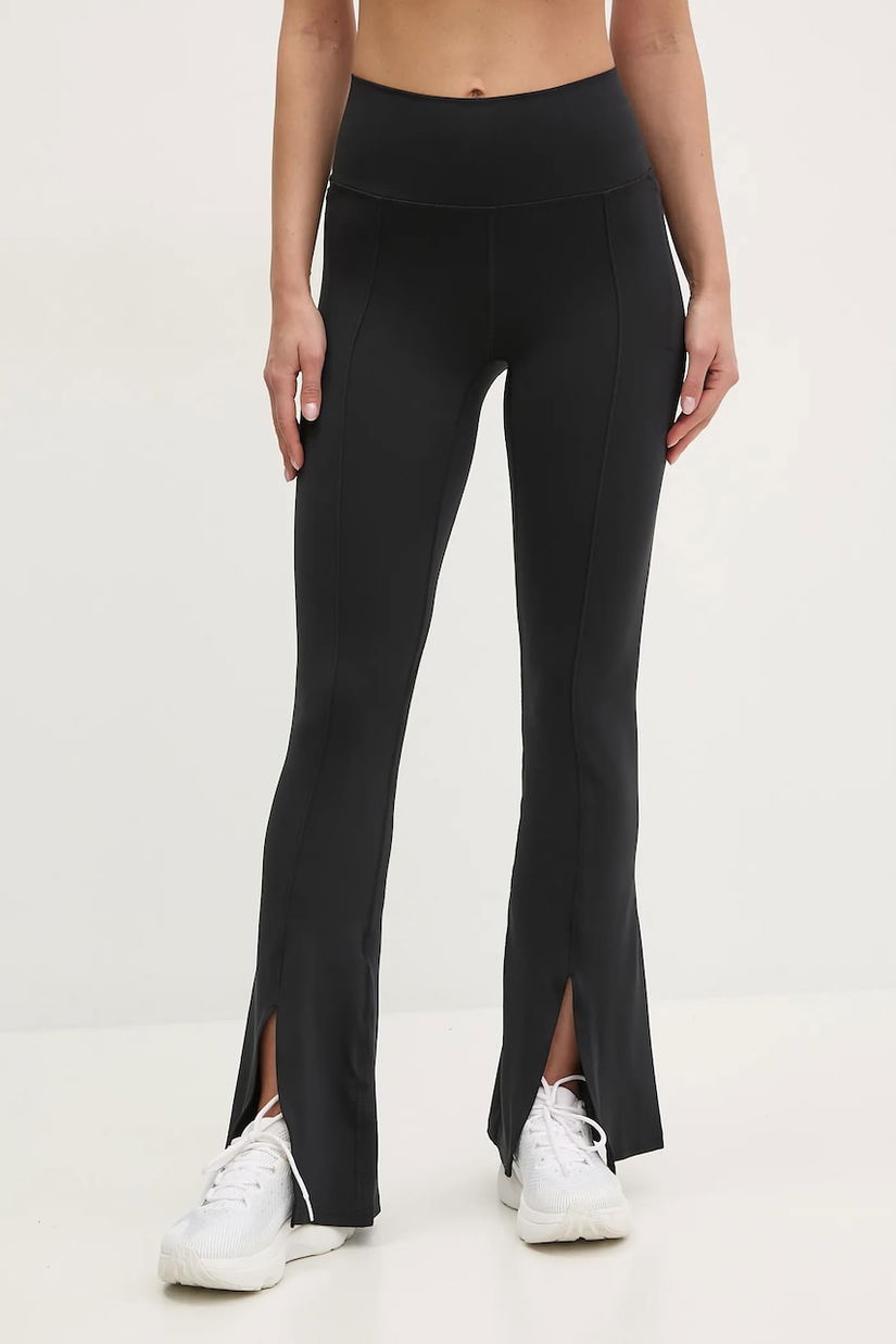 Under Armour leggins de antrenament Meridian culoarea negru, neted, 1386623