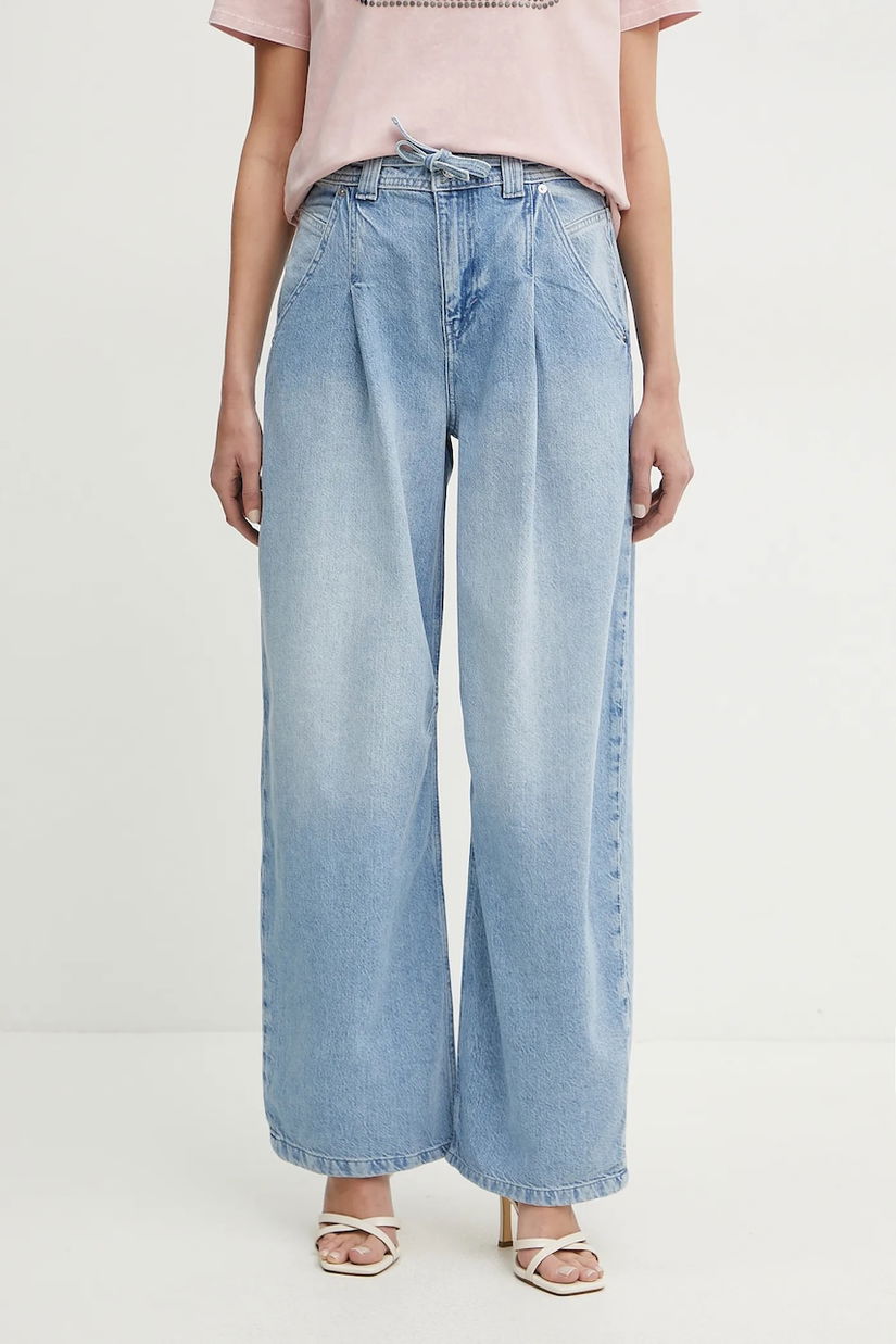 BOSS Orange jeansi femei high waist, 50529994