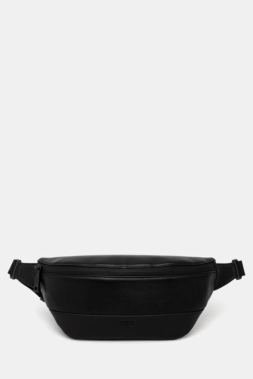 Joop! borseta de piele Manciano Leo culoarea negru, 4140007780