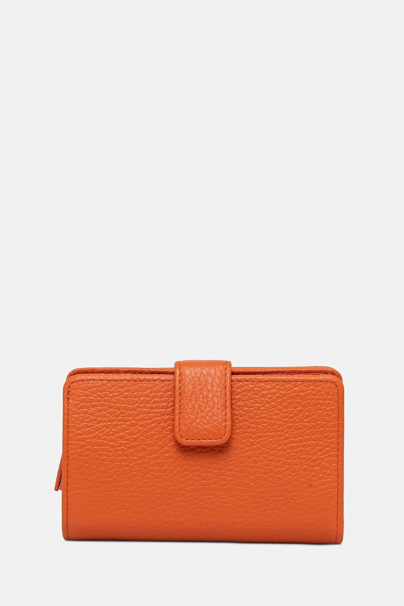 Gianni Chiarini portofel de piele 0 femei, culoarea portocaliu, PF WBW13757 GRN