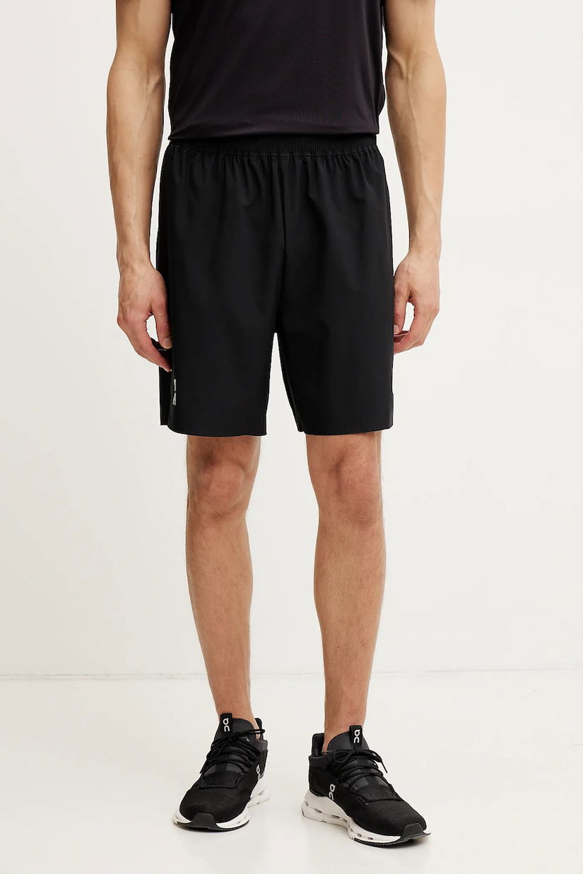 ON running pantaloni scurți de antrenament culoarea negru, 1MF10220553