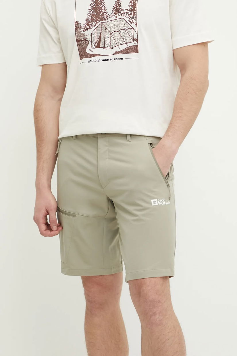 Jack Wolfskin pantaloni scurți outdoor Pico Trail culoarea bej, A63908