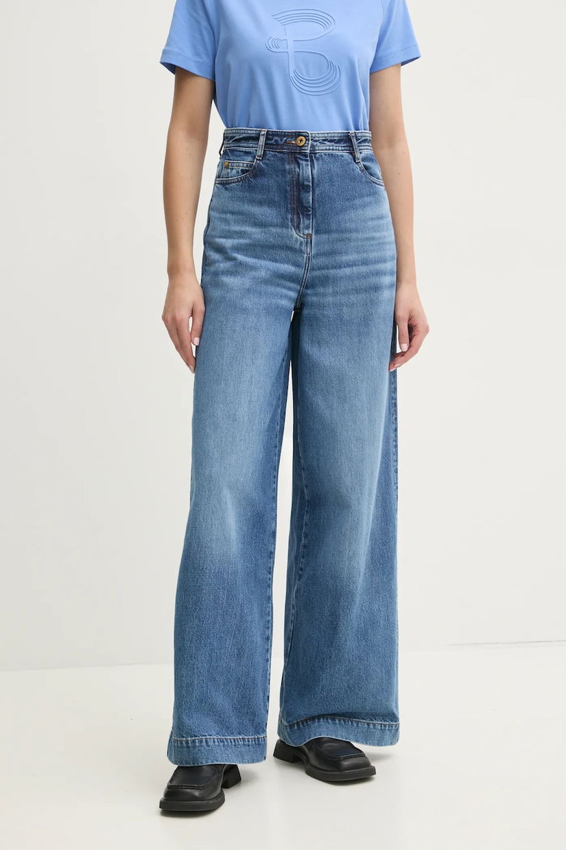 Sessun jeansi femei high waist, 23321004