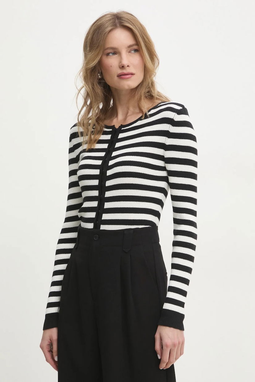 Answear Lab cardigan femei, culoarea negru, light