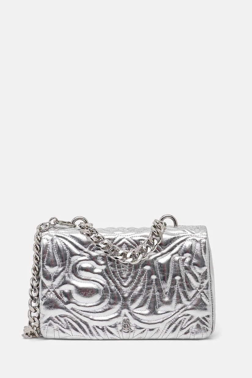 Steve Madden poseta Bnotable culoarea argintiu, SM13001564