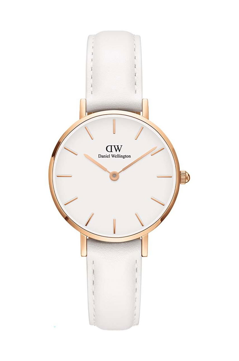 Daniel Wellington ceas Petite 28 Bondi femei, culoarea alb