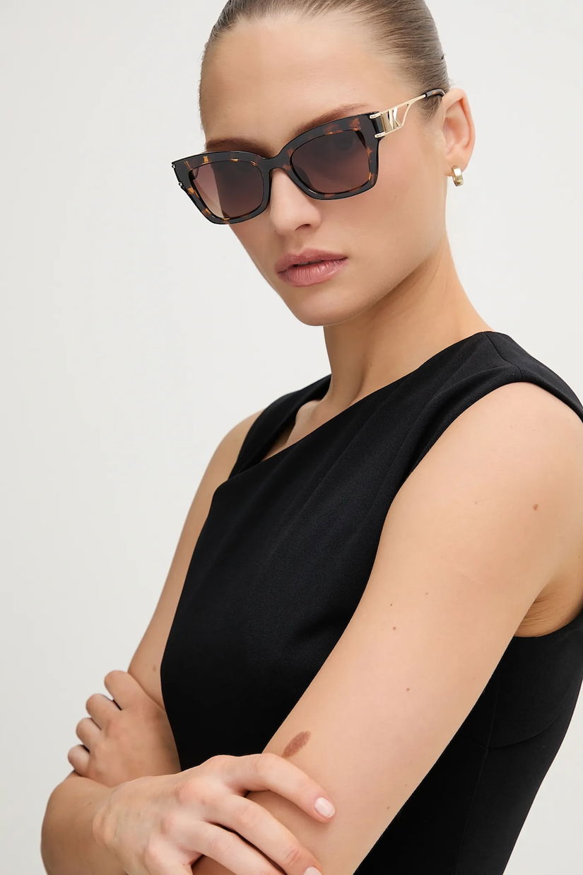 Michael Kors ochelari de soare femei, culoarea bordo, 0MK2237U