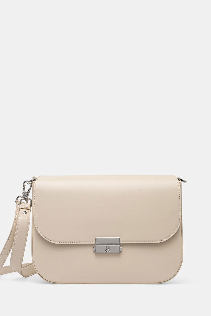 United Colors of Benetton poseta culoarea bej, 6QTUDY073