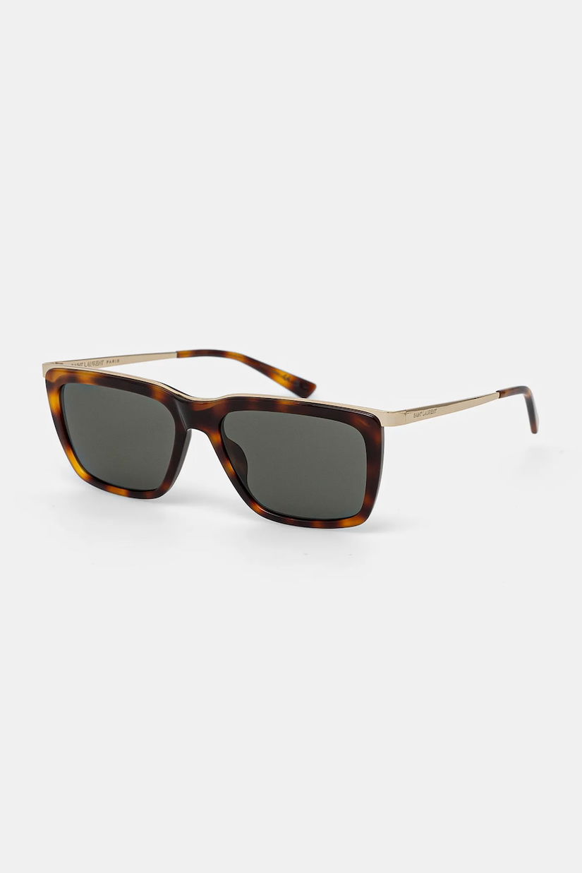 Saint Laurent ochelari de soare barbati, culoarea auriu, SL 765