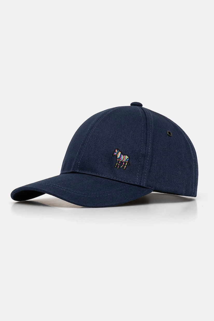 Paul Smith șapcă de baseball din bumbac culoarea albastru marin, cu imprimeu, M1A.987DT.POZEB