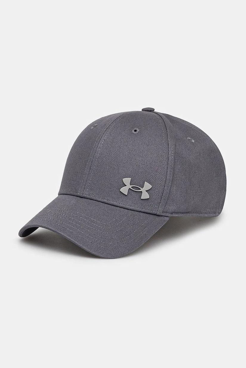 Under Armour sapca Sportstyle Metal culoarea gri, neted, 1389695