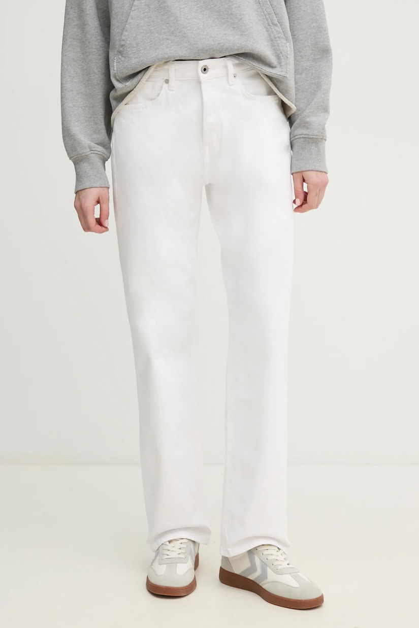 Pepe Jeans jeansi STRAIGHT JEANS HW ROBYN femei high waist, PL204901TC5
