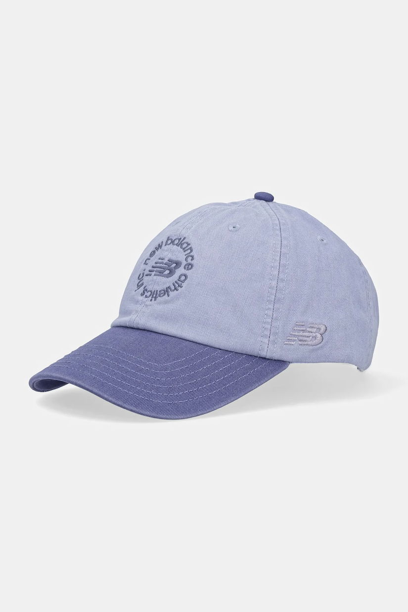 New Balance șapcă de baseball din bumbac cu imprimeu, LAH51012DUS