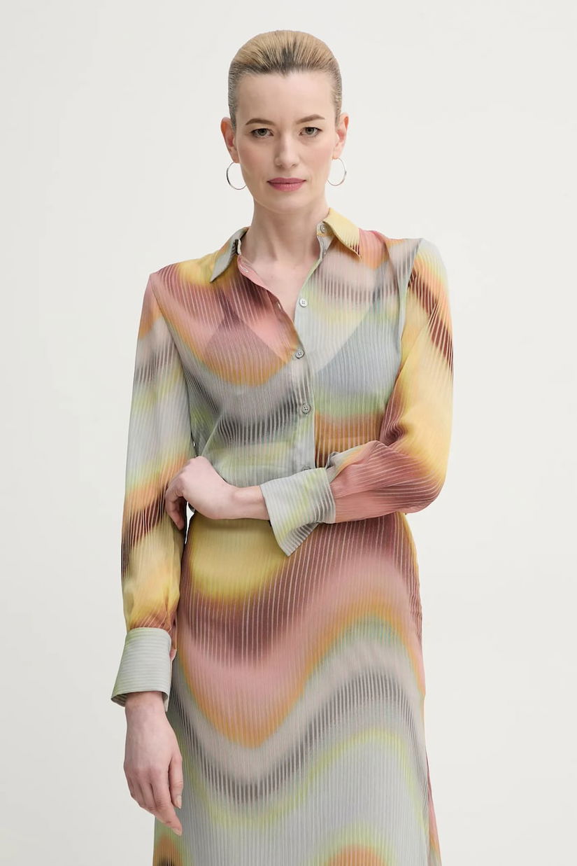 PS Paul Smith camasa femei, cu guler clasic, regular, W2R.335B.P31285