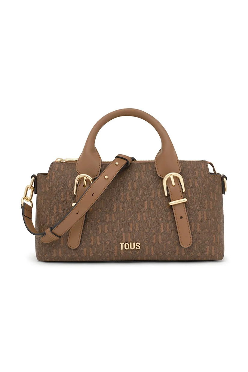 Tous poseta BUCKLES SILHOUETTE culoarea bej, 2002201543