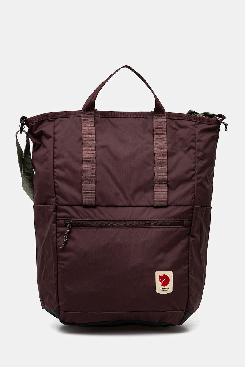Fjallraven rucsac High Coast femei, culoarea bordo, mare, neted, F23225