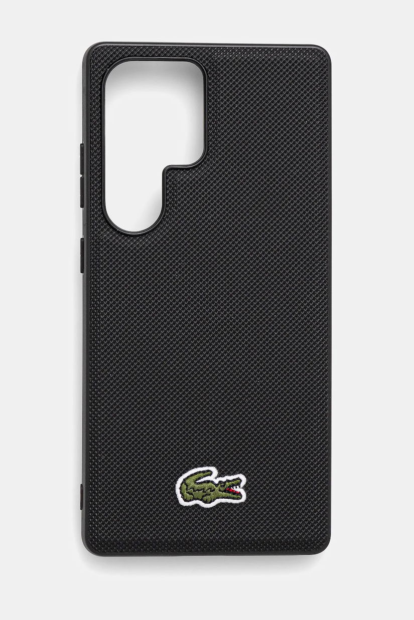 Lacoste Husa pentru telefon Samsung Galaxy S25 Ultra culoarea negru, LCHMS25LPVCK