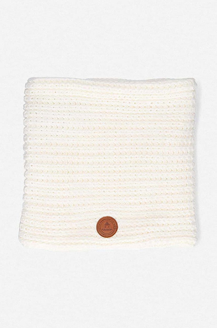 Cabaia fular impletit SNOODW20K Vegan culoarea alb