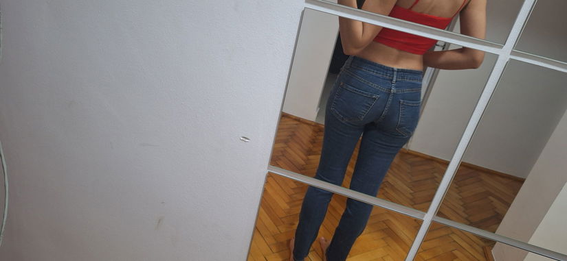 Blugi Mango y2k