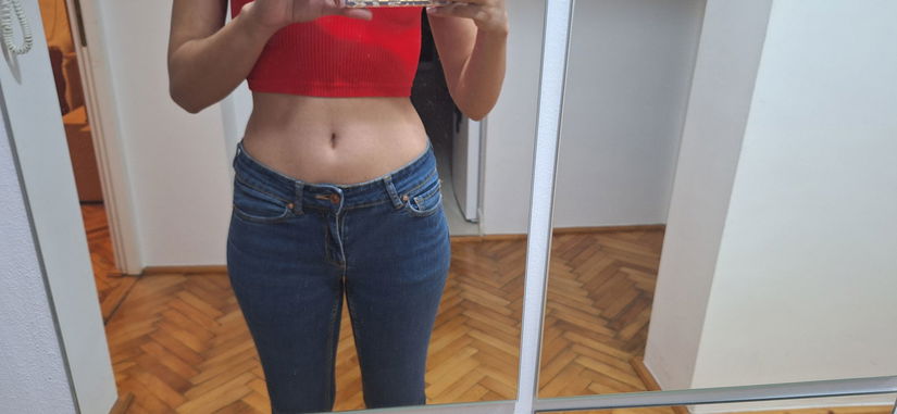 Blugi Mango y2k
