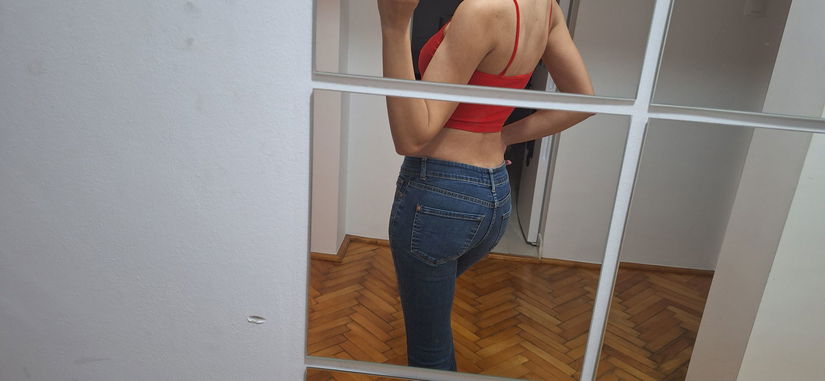 Blugi Mango y2k