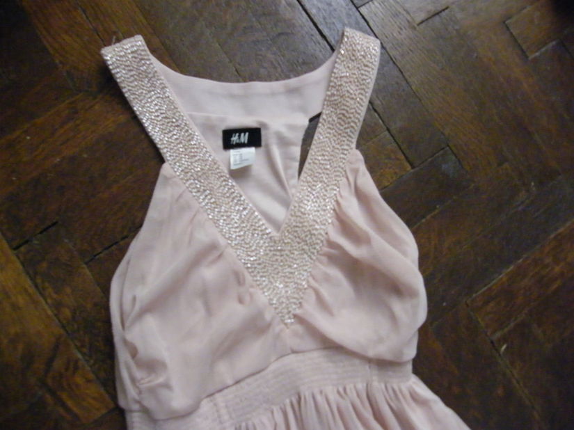Rochie H&M  nude mar.XS