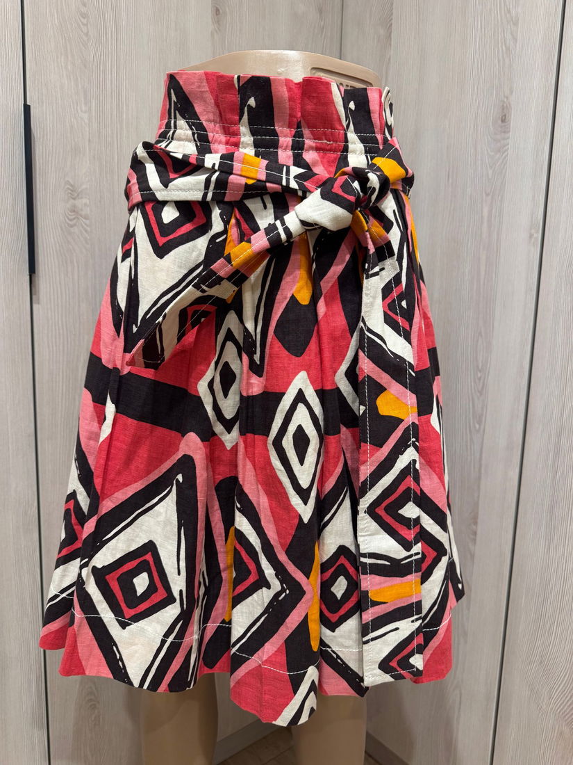 FUSTA DIN IN ZARA MODEL GEOMETRIC CULORI VII MARIME L