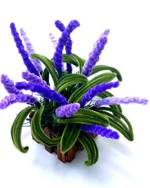 aranjament floral cu lavanda 48556