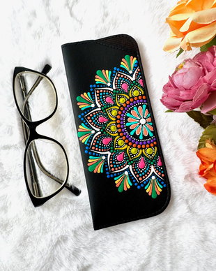 Etui ochelari -"Sunset"