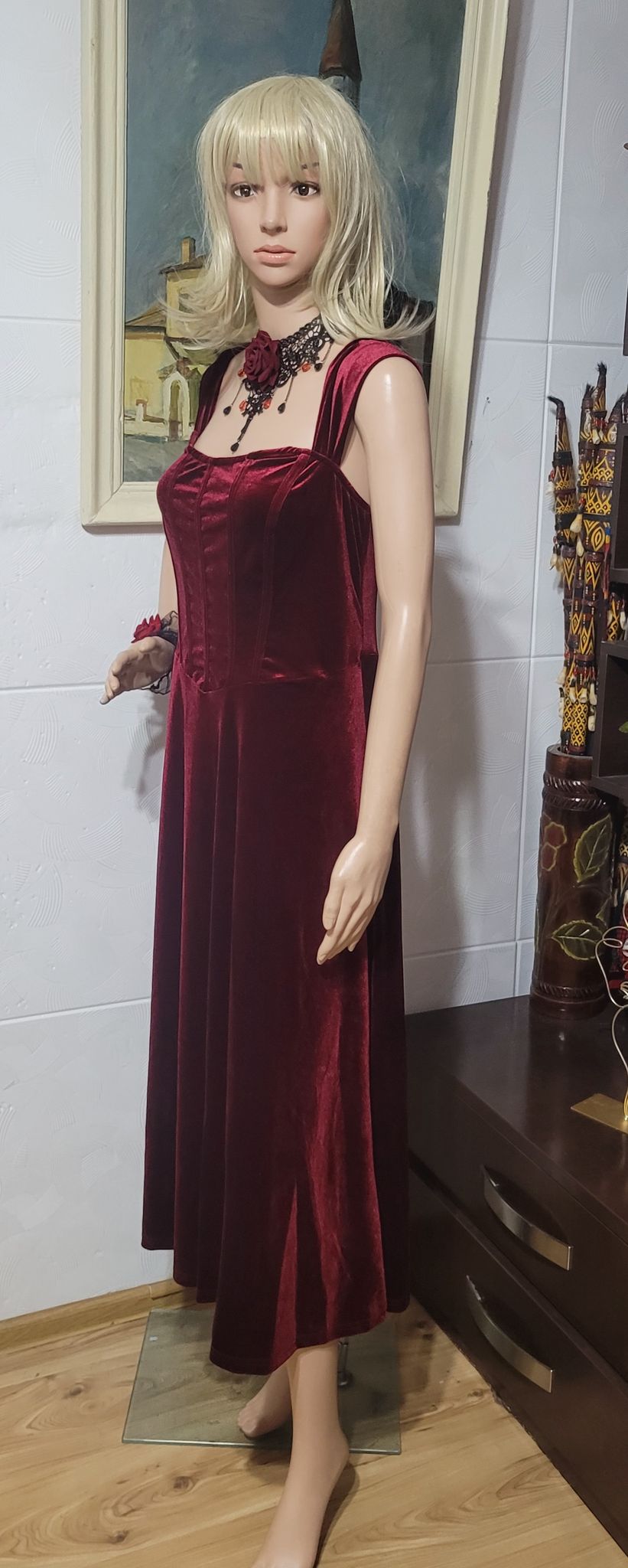 Rochie catifea 42-44