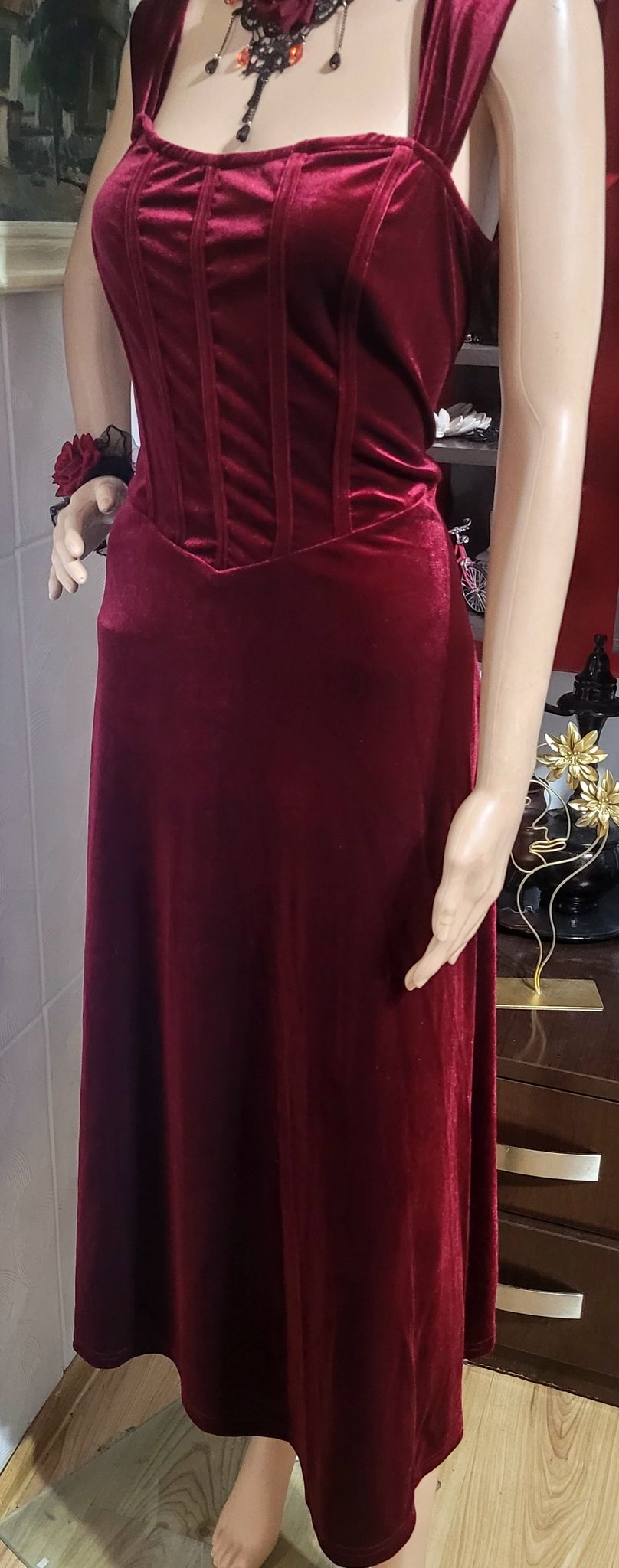 Rochie catifea 42-44
