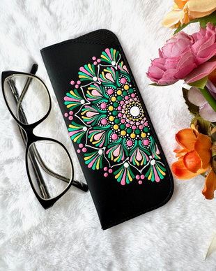 Etui ochelari -"Pastel Spring"