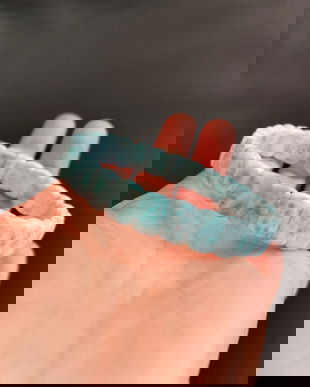 Bratara Larimar natural - BR1456.2 - bratara elastica, bratara cadou, bratara pietre semipretioase, cadou romantic, cadou sotie, cristale vindecatoare, cristale de colectie