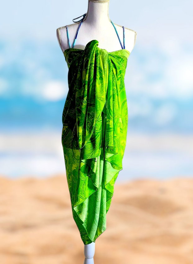 Pareo GREENERY PAISLEY