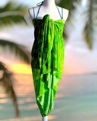 Rezervat Pareo GREENERY PAISLEY
