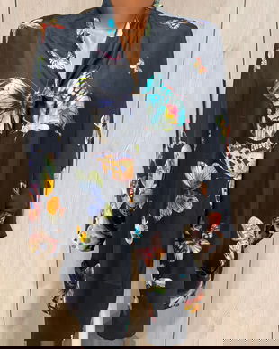 BLAZER ZARA MATASE NATURALA MARIME M