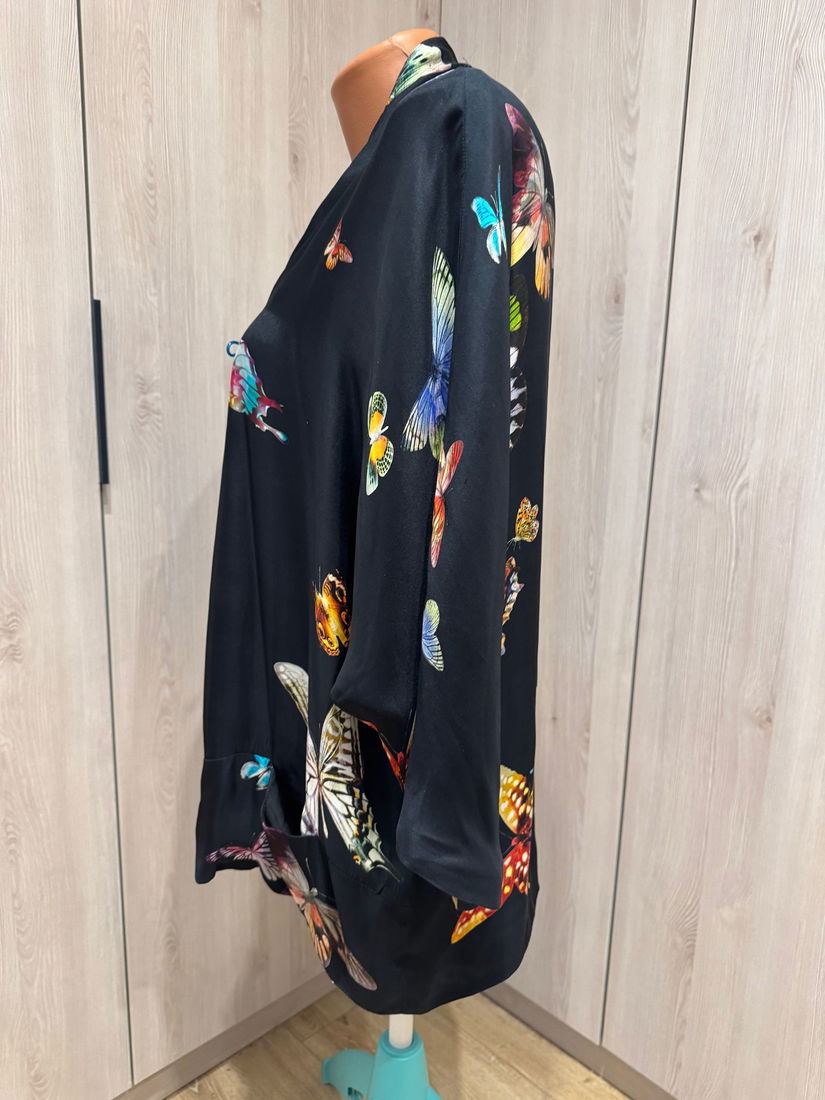 BLAZER ZARA MATASE NATURALA MARIME M