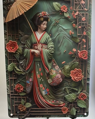 Decoratiune din metal (aluminiu)