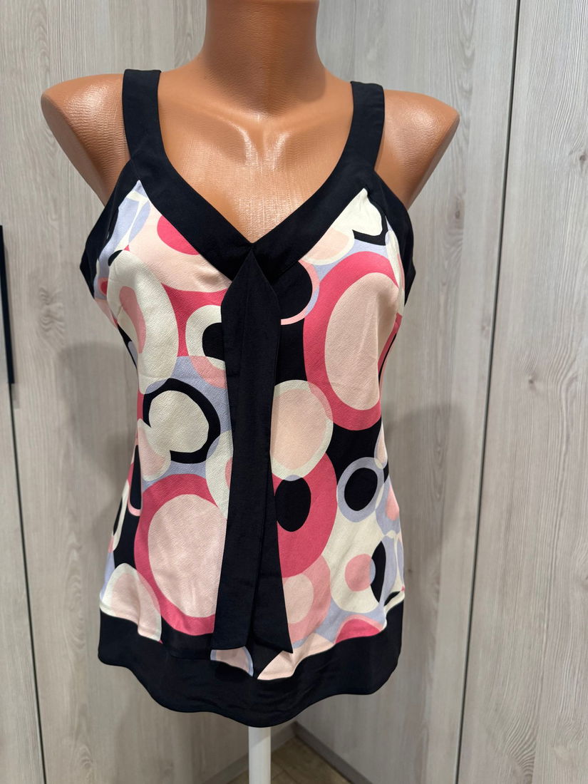 SUPERBA BLUZA MATASE NATURALA MARIME 42 NOUA