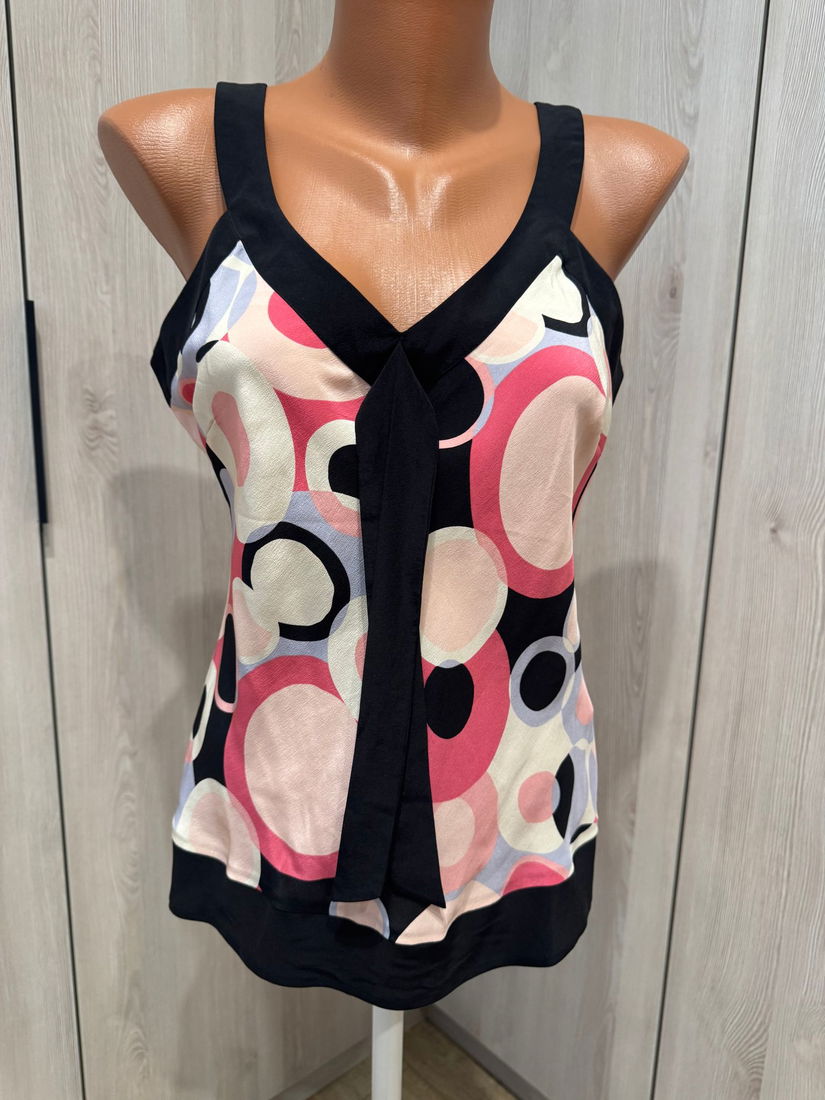 SUPERBA BLUZA MATASE NATURALA MARIME 42 NOUA