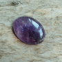 Cabochon ametist, 30x22 mm