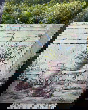 TABLOU LAVANDA PRINT/PICTURA PE LEMN MDF