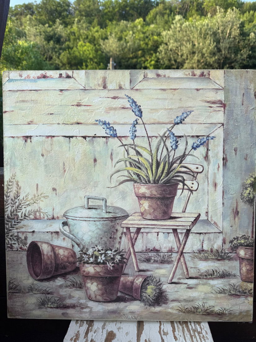 TABLOU LAVANDA PRINT/PICTURA PE LEMN MDF