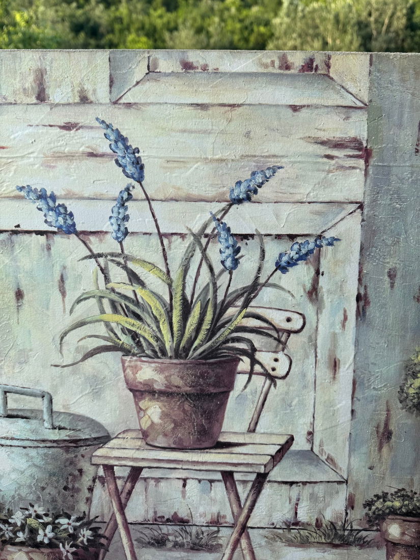 TABLOU LAVANDA PRINT/PICTURA PE LEMN MDF