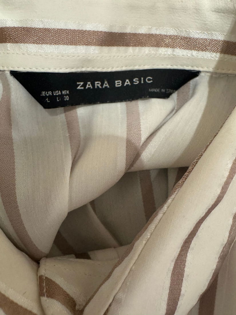 CAMASA/BLUZA STRIPE  ZARA ELASTICA  MARIME L