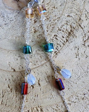 Cercei din cristale tip swarovski
