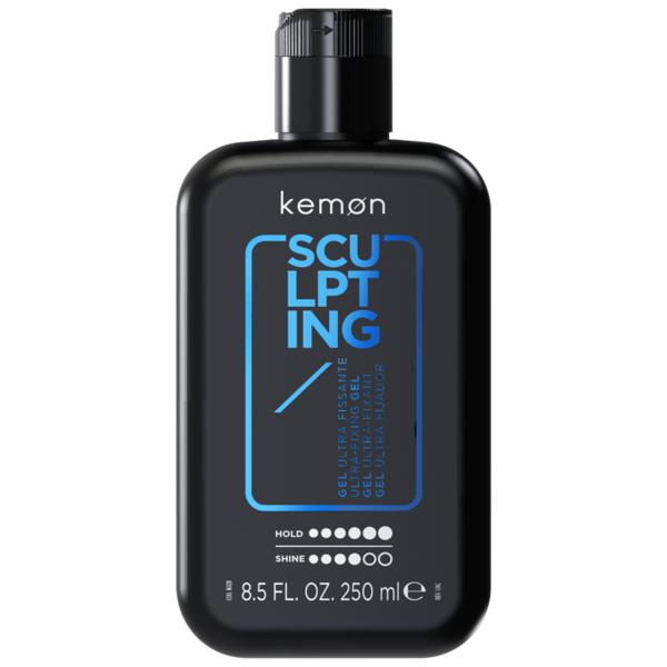 Gel cu Fixare Puternica si Efect Umed - Kemon Style Sculpting Gel, 250 ml