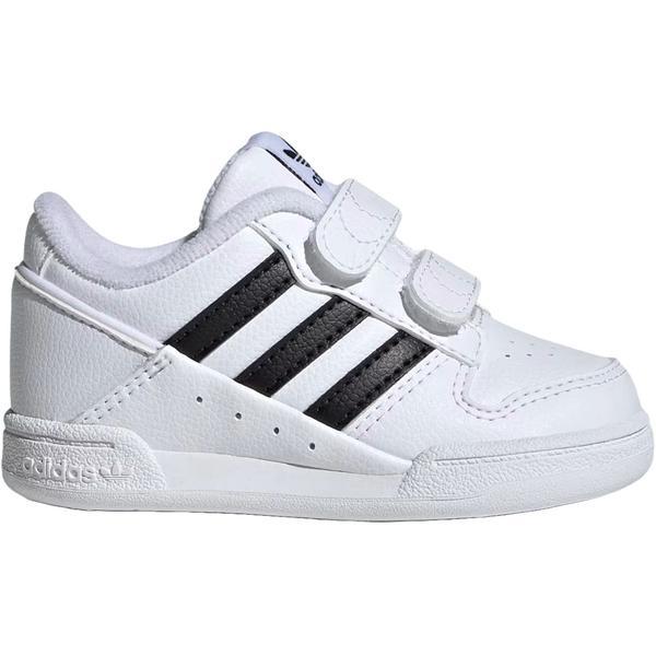 Pantofi sport copii adidas Team Court 2 Str Cf C ID6637, 21, Alb